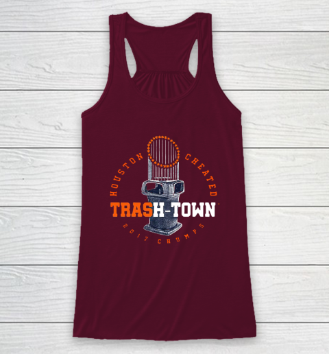 Trash Town Houston Cheated Racerback Tank 2