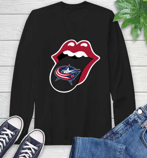 Columbus Blue Jackets NHL Hockey Lips I Root For My Team Adoring Fan 59