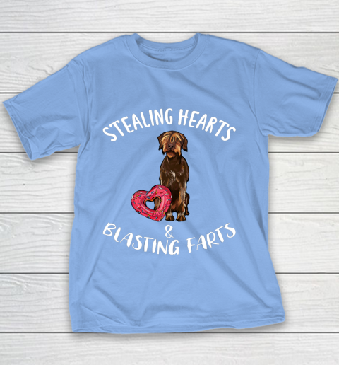Stealing Hearts Blasting Farts Wirehaired Pointing Griffon Youth T-Shirt 8
