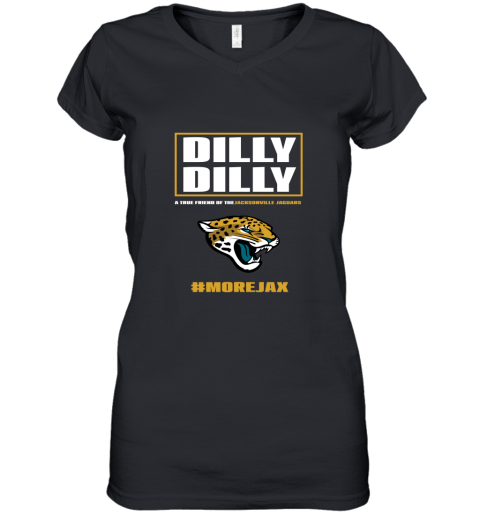 A True Friend Of The Jacksonville Jaguars Women's V-Neck T-Shirt