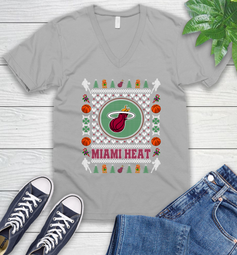 Miami Heat Merry Christmas NBA Basketball Loyal Fan Ugly Shirt 50