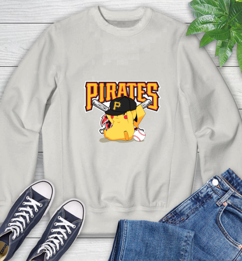 MLB Pikachu Baseball Sports Pittsburgh Pirates Sweatshirt 12