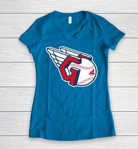 Cleveland Guardians t shirt for big fans Women's V-Neck T-Shirt 7