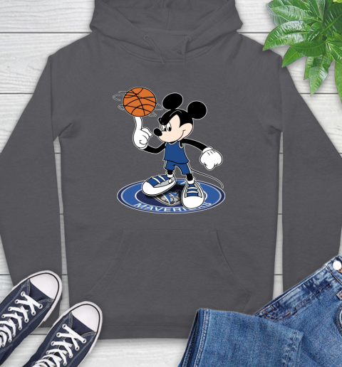 NBA Basketball Dallas Mavericks Cheerful Mickey Disney Shirt Hoodie 7