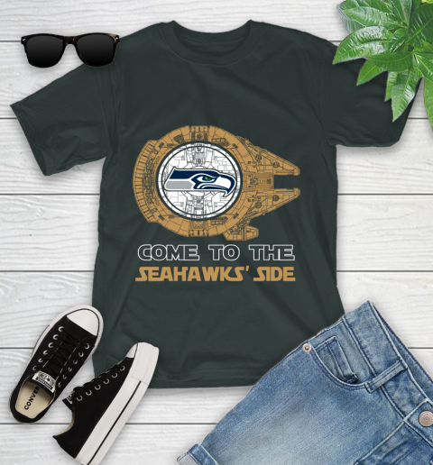 NFL Come To The Seattle Seahawks Wars Football Sports Youth T-Shirt 6