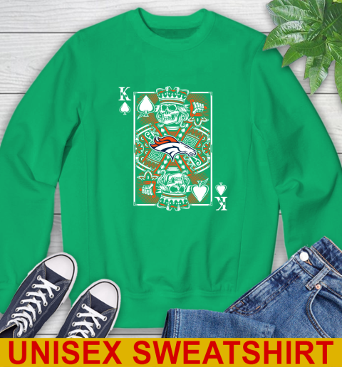 Denver Broncos NFL Football The King Of Spades Death Cards Shirt Sweatshirt 8