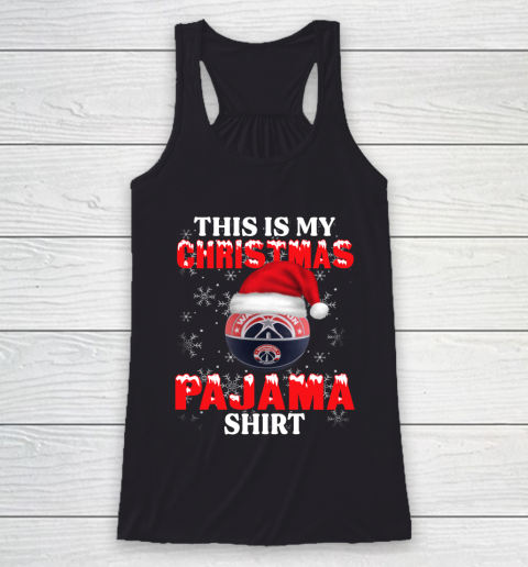 Washington Wizards This Is My Christmas Pajama Shirt NBA Racerback Tank