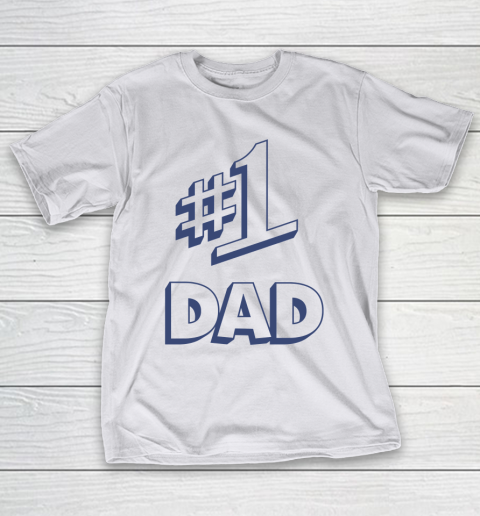 Number 1 Dad #1 Dad T-Shirt 9