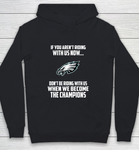 NFL Philadelphia Eagles Football We Become The Champions Youth Hoodie