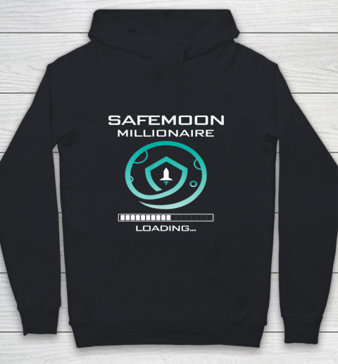 Funny Safemoon Millionaire Crypto Youth Hoodie