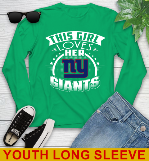 New York Giants NFL Football This Girl Loves Her Team 123