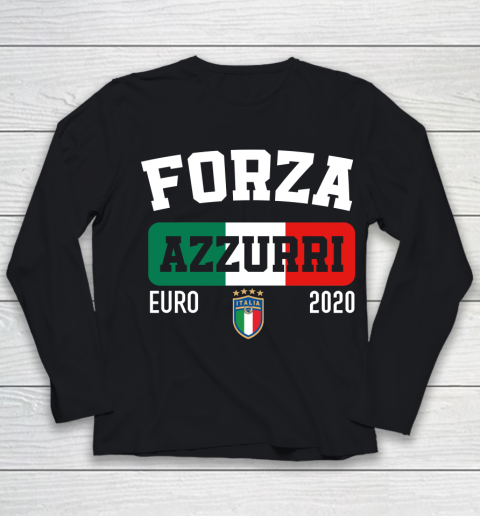 Forza Azzurri  Forza Italia  Soccer 2021  Calcio 2021 Youth Long Sleeve