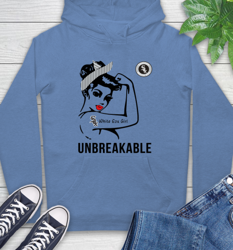 MLB Chicago White Sox Girl Unbreakable Baseball Sports Hoodie 9