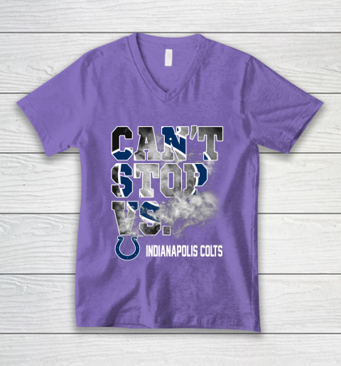 NFL Indianapolis Colts Can't Stop Vs V-Neck T-Shirt 8