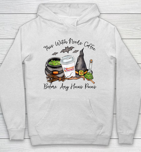 This Witch Needs Coffee Before Any Hocus Pocus Halloween Hoodie