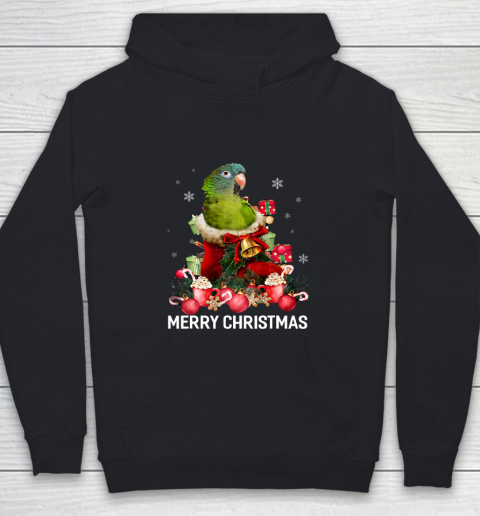 Parrot Ornament Decoration Christmas Tree Tee Xmas Gift Youth Hoodie