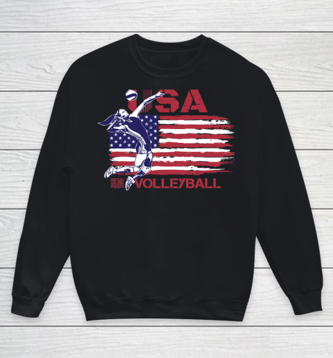 USA Olympics Team Volleyball Tokyo 2021 Youth Sweatshirt