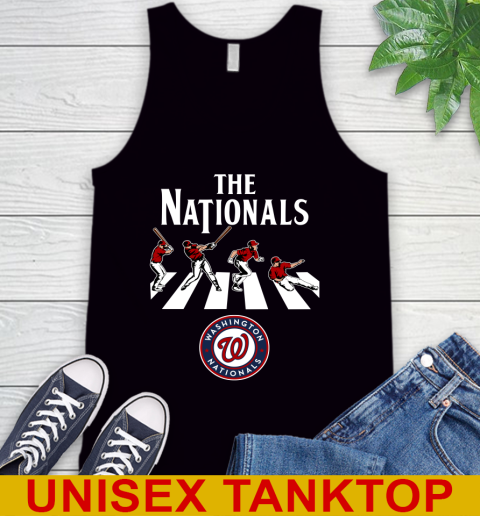 MLB Baseball Washington Nationals The Beatles Rock Band Shirt Tank Top