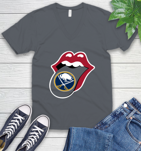 Buffalo Sabres NHL Hockey Lips I Root For My Team Adoring Fan 53