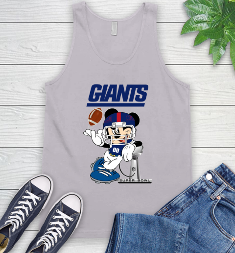 NFL newyork giants Mickey Mouse Disney Super Bowl Football T Shirt Tank Top 4