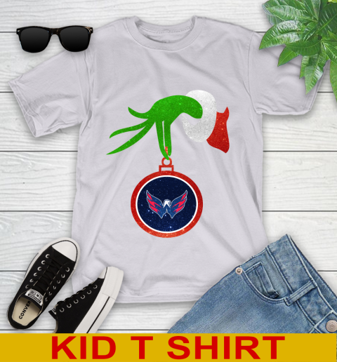 Winnipeg Jets Grinch Merry Christmas NHL Hockey Youth T-Shirt 5