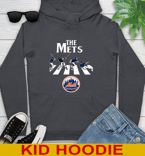 MLB Baseball New York Mets The Beatles Rock Band Shirt Youth Hoodie 9