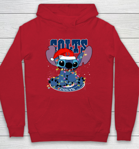 Indianapolis Colts NFL Football noel stitch Christmas Hoodie 6