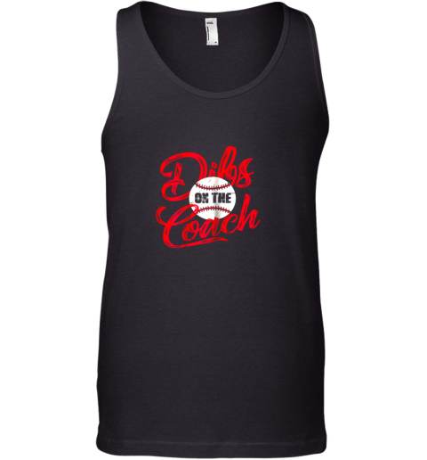 Dibs On The Coach Shirt For Coach's Wife Funny Baseball Tank Top