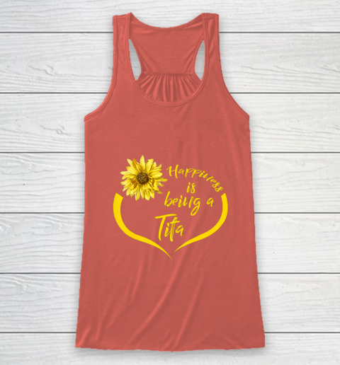 Womens Tita Gift Happiness Is Being A Tita Racerback Tank 3
