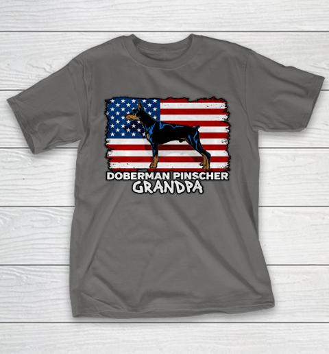 Grandpa Funny Gift Apparel  Mens Doberman Pinscher Grandpa T-Shirt 8