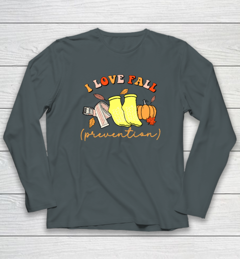 I Love Fall (Prevention) Long Sleeve T-Shirt 3