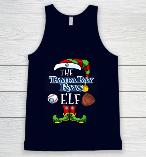 Tampa Bay Rays Christmas ELF Funny MLB Tank Top 2