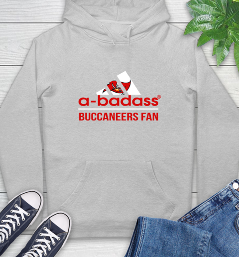 NFL A Badass Tampa Bay Buccaneers Fan Adidas Football Sports Hoodie 6