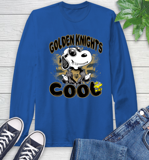 NHL Hockey Vegas Golden Knights Cool Snoopy Shirt Long Sleeve T-Shirt 11