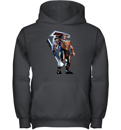 NFL Thanos Marvel Avengers Endgame Football Atlanta Falcons Youth Hoodie -  Rookbrand