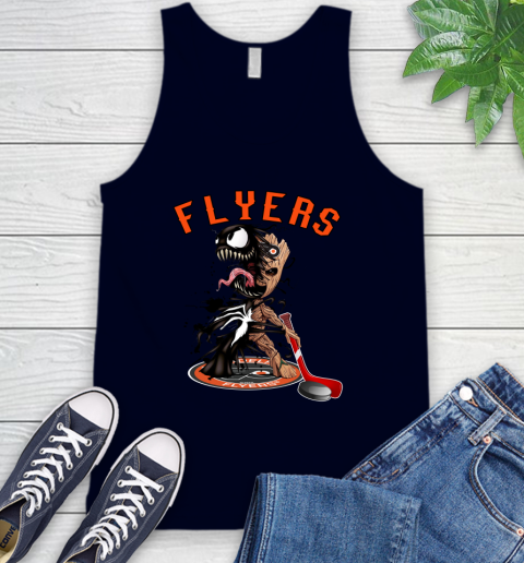 NHL Philadelphia Flyers Hockey Venom Groot Guardians Of The Galaxy Tank Top 3