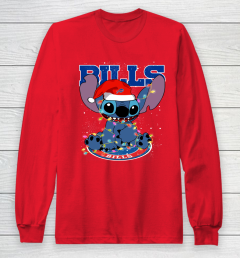 Buffalo Bills NFL Football noel stitch Christmas Long Sleeve T-Shirt 7