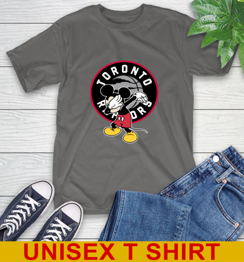 Toronto Raptors NBA Basketball Dabbing Mickey Disney Sports T-Shirt 8