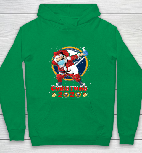 Buffalo Sabres Funny Santa Claus Dabbing Christmas 2020 NHL Youth Hoodie 4
