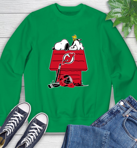 New York Islanders NHL Hockey Snoopy Woodstock The Peanuts Movie (2) Sweatshirt 6