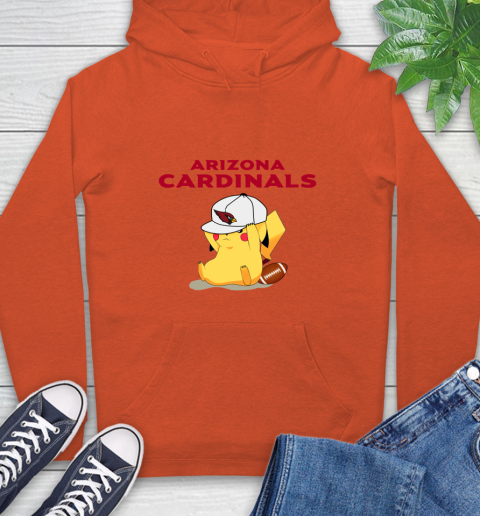 NFL Pikachu Football Sports Arizona Cardinals Hoodie 5