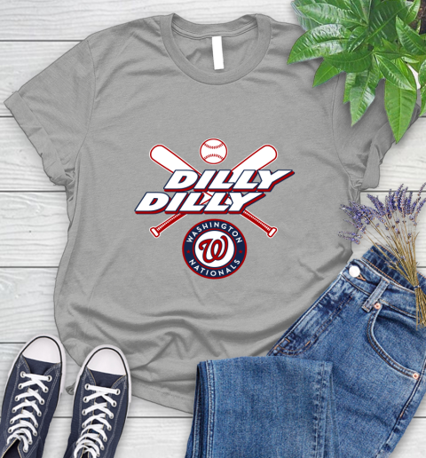 MLB Washington Nationals Dilly Dilly Baseball Sports Women's T-Shirt 10