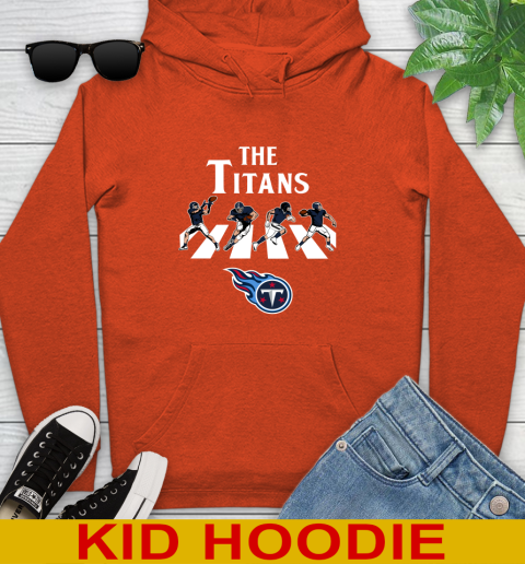 NFL Football Tennessee Titans The Beatles Rock Band Shirt Youth Hoodie 4