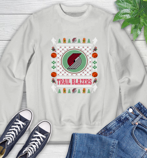 Portland Trail Blazers Merry Christmas NBA Basketball Loyal Fan Ugly Shirt 29