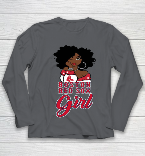 Boston Red Sox Girl MLB Youth Long Sleeve 8