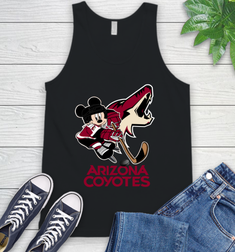 NHL Arizona Coyotes Mickey Mouse Disney Hockey T Shirt Tank Top 2