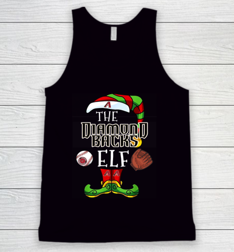Arizona Diamondbacks Christmas ELF Funny MLB Tank Top