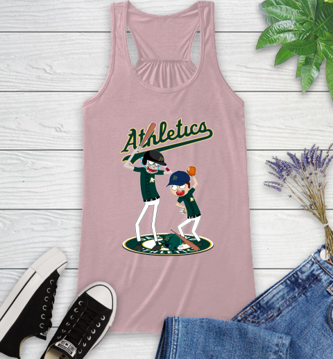 MLB Oakland Athletics Rick And Morty Baseball 47