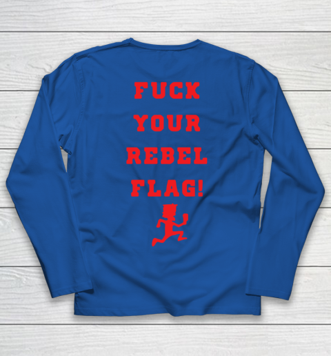 Fuck your rebel flag Youth Long Sleeve 15