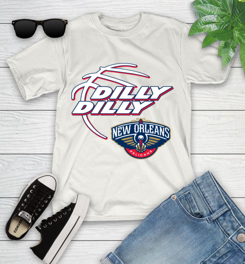 NBA New Orleans Pelicans Dilly Dilly Basketball Sports Youth T-Shirt
